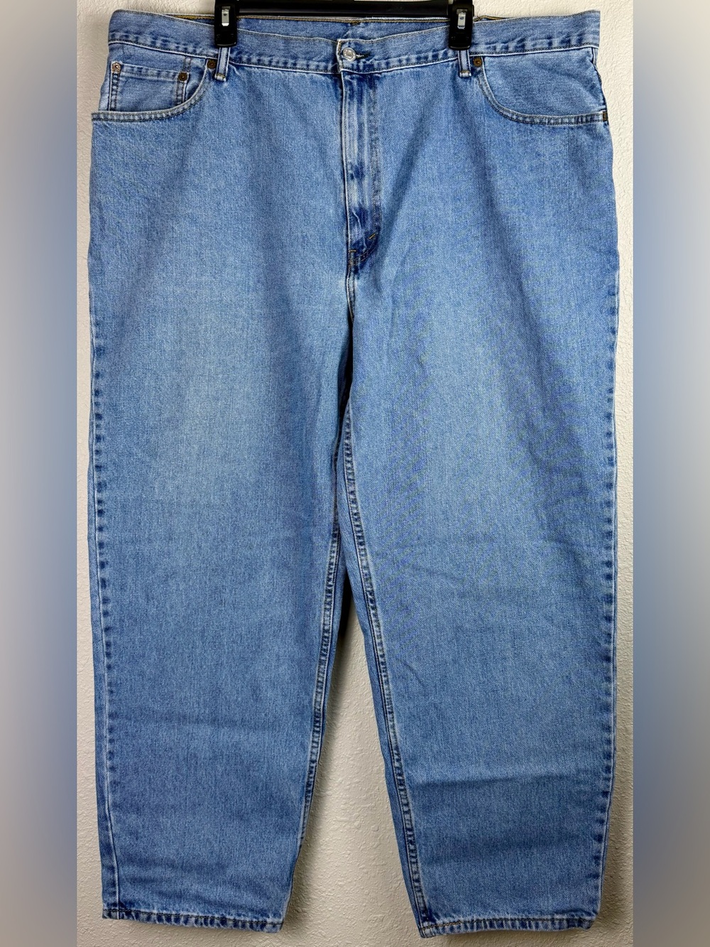 Levi’s 560 Comfort Loose Fit Tapered Jeans Men’s 46x32 Light Wash Vintage Denim